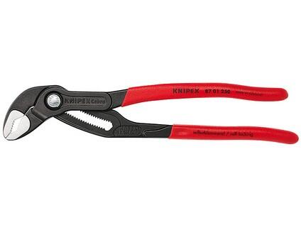 Kleště instalatérské Cobra 250mm, max.rozev. čelistí 50mm KNIPEX - KN87-01-250