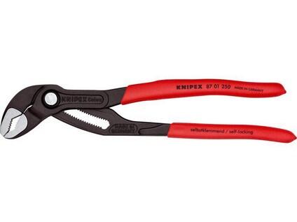 Kleště instalatérské Cobra 250mm, max.rozev. čelistí 50mm 87-01-250-SB - KN87-01-250-SB