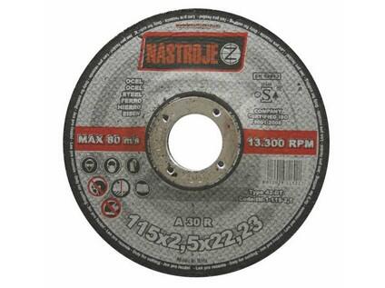 Kotouč řezný 115x2,5x22 na ocel - certifikát OSA - IM-1-115-2,5