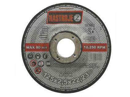 Kotouč řezný 125x2,5x22 na ocel - certifikát OSA - IM-1-125-2,5