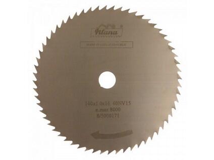 Pilový kotouč na dřevo 140x1,0x16 5316.4 - 60NV15° - PI225316-4-140-10-16