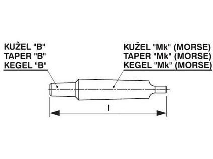 VKRTH B16-Mk1 Upínací trn - MT221502
