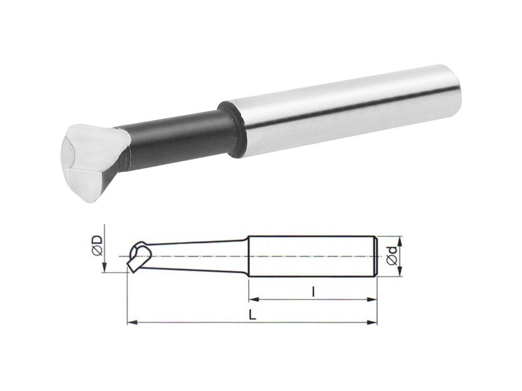Vrtací nůž ubírací 22 1710 6x6x50 - PK1710-6X6X50