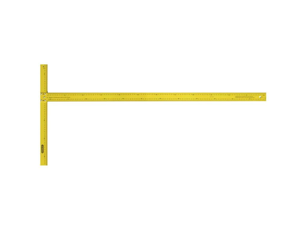 T - úhelník, pravoúhlý, přesný, hrana se žlábkem, délka 122cm - ST-STHT1-05894
