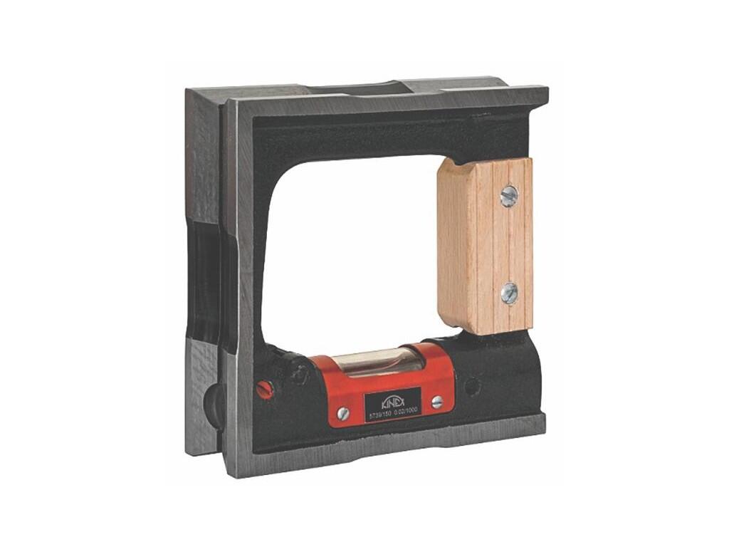 Vodováha přesná strojní ČSN 25 5739-1 NEW MODEL 0,02 mm 150x150x44 mm KINEX - KI5090-02-150