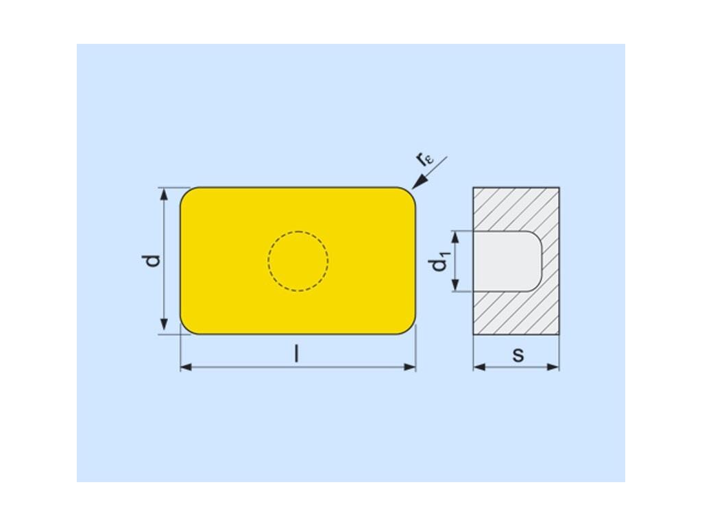 Soustružnické VBD negativní 80016040 / 6753981 LNUX 40, LN.X 50 A1 -S- PRAMET - PM-LNUX-40-1129003-T9325