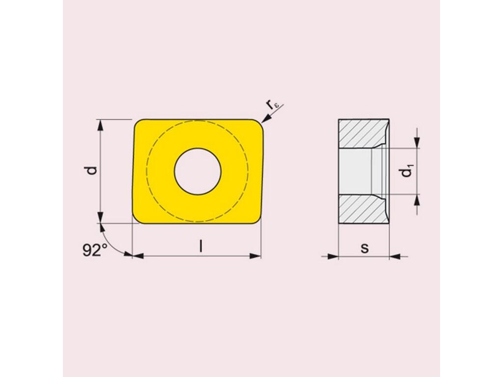 Frézovací VBD ostatní + vrtací 80025022 / 6798600 LNGU 12 G4 -S- PRAMET - PM-LNGU-120530ER-M-M8340