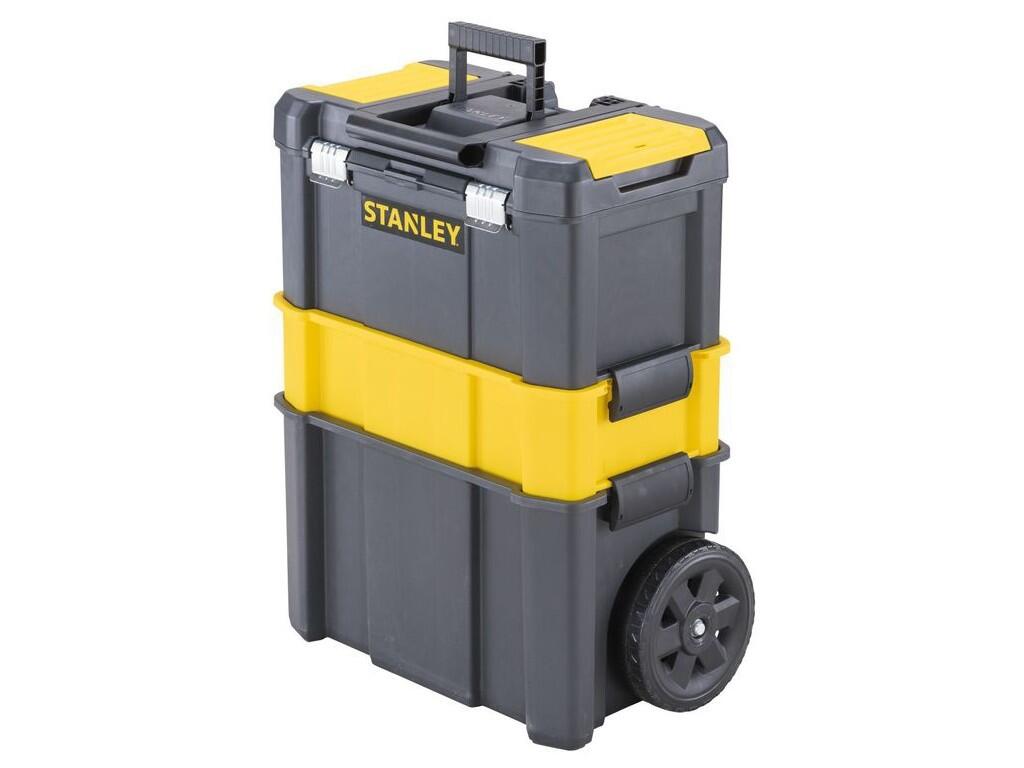 Pojízdný box, 635x470x270mm, 3v1, Essential Rolling Workshop, Stanley - ST-STST1-80151