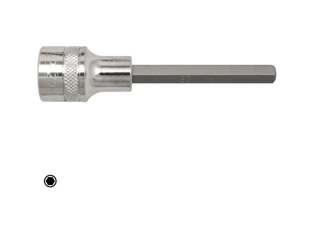 1/2" Zástrčná hlavice 8 mm (délka 100 mm) - 4CZ-122-03-08