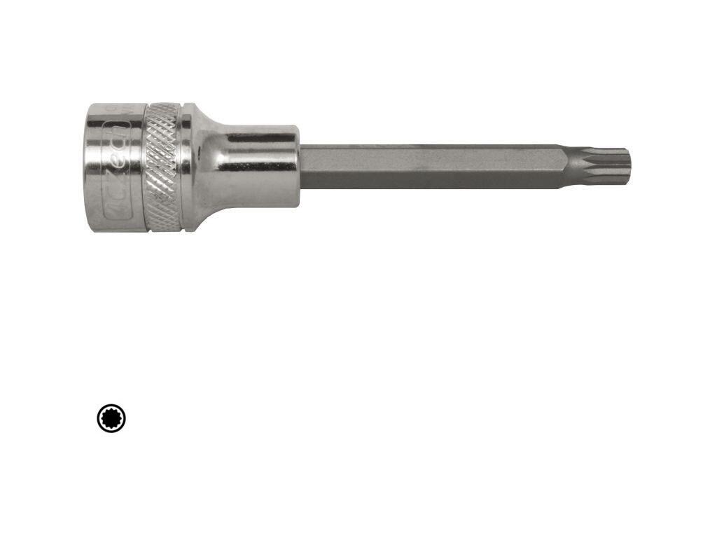 1/2" Zástrčná hlavice XZN M 8 prodloužená - 4CZ-122-12-08