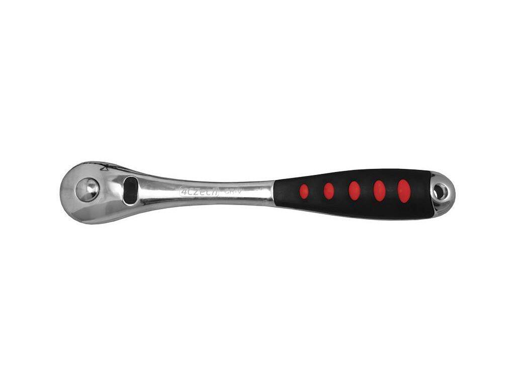 1/2" Ráčna s přepínacím tlačítkem, 250 mm, 72 zubů - 4CZ-124-02