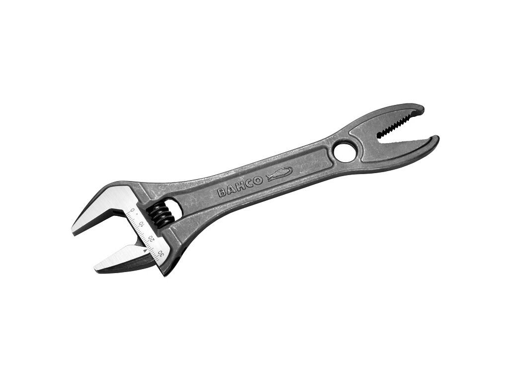 Klíč stavitelný tradiční 8" 205mm, roz.čel.32mm, fosfát, otočná čelist, LaP šroub, 270g b5 - BA-31