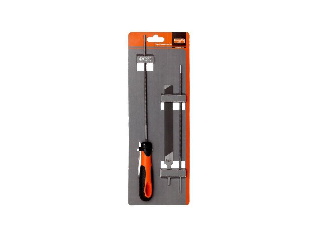 Sada na ostření řetězů s pilníkem 200mm, pr.5,5mm 175g - BA-168-COMBI-5.5