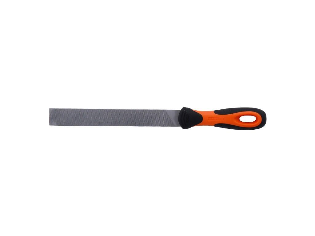 Pilník plochý zámečnický 200/20/5.0mm, sek3, s rukojetí  b5 - BA-1-100-08-3-2