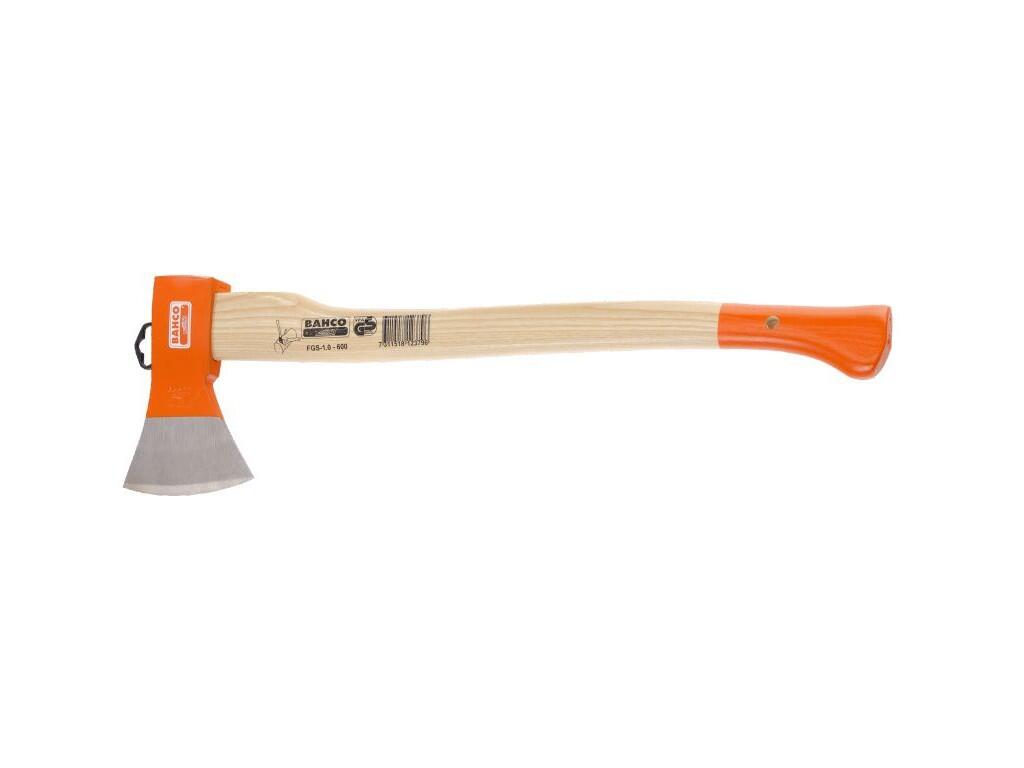 Sekera dřevorubecká kácecí 1,25kg s dřev. rukojetí 700mm, 1800g b4 - BA-FGS-1.25-700