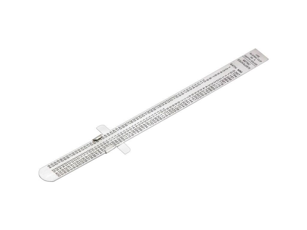 Pravítko pružné s kapesní sponou 160mm 9g b100 - BA-1179-FLX