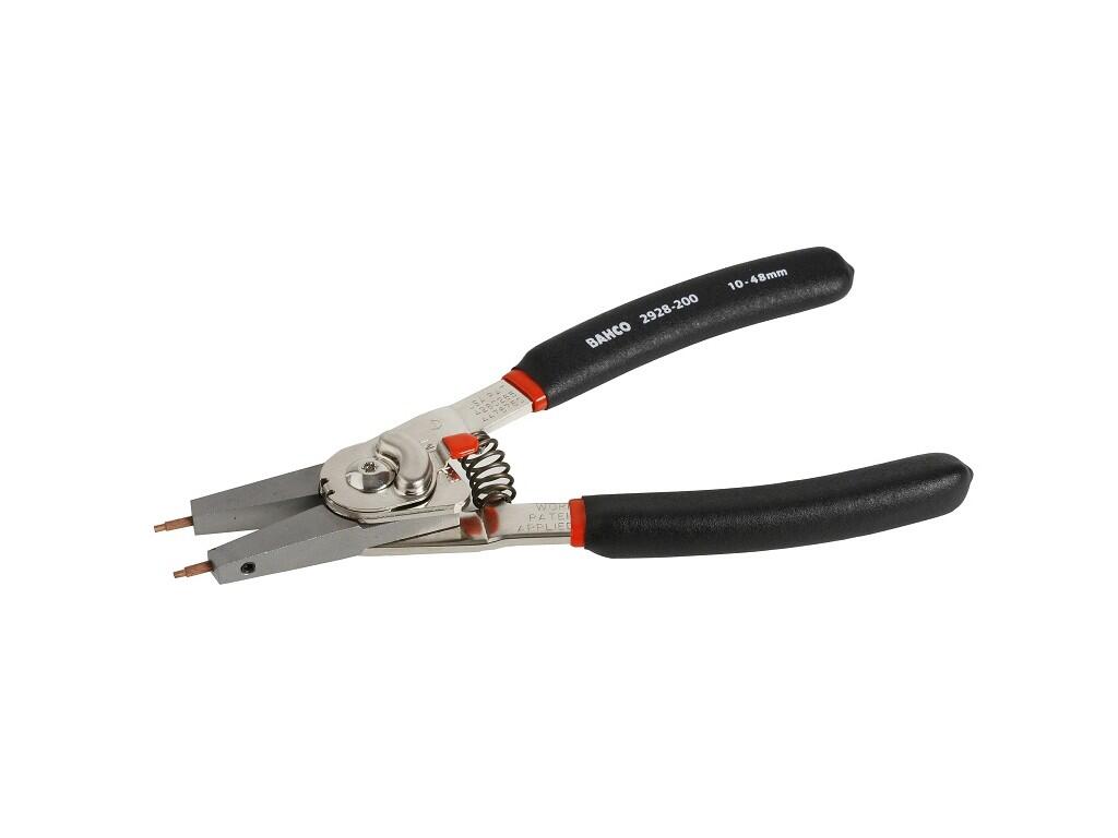 Kleště přestavitelné na vnitřní i vnější pojistné kroužky 200mm 230g - BA-2928-200