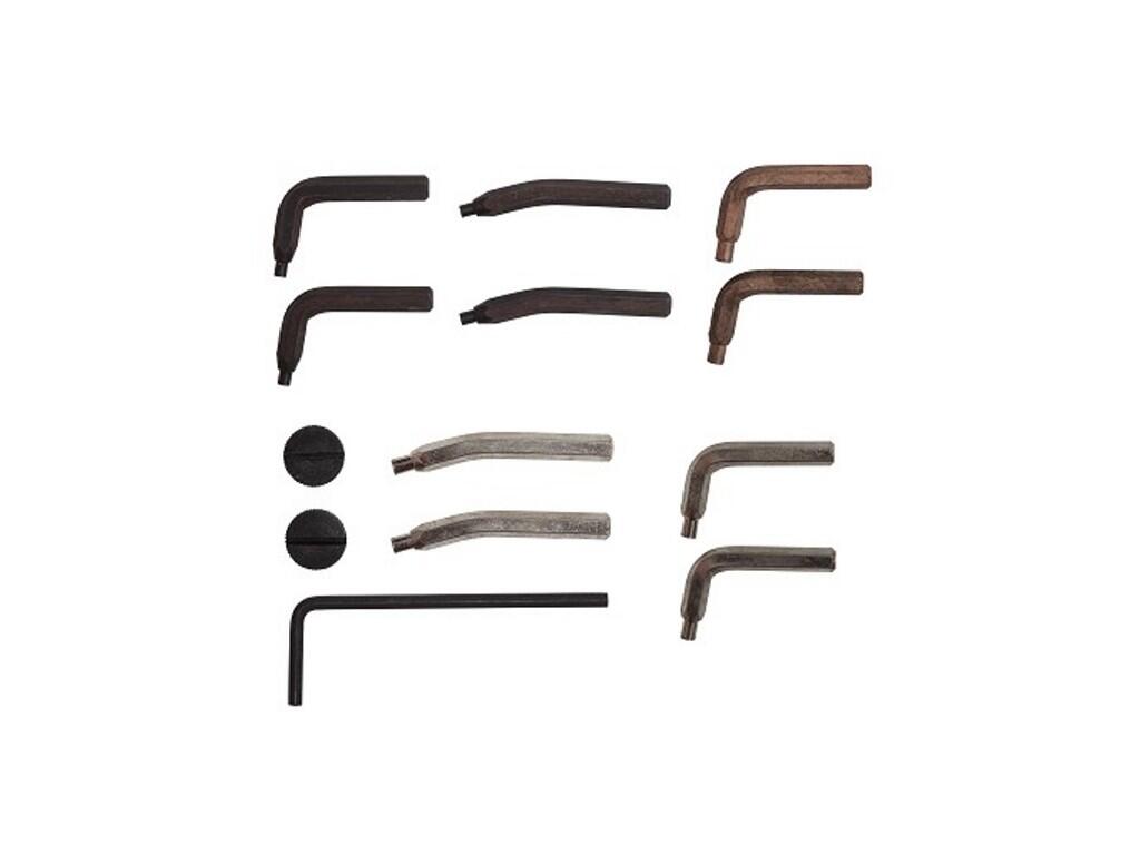 Hroty náhradní na přestavitelné kleště řady 2928 (zahn.15° 2.3,2.7,3.0 mm) 45g - BA-2928-3