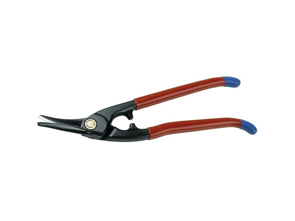 Nůžky na plech zahnuté - levé, 280mm 600g - BA-586D