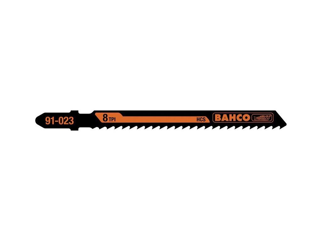 List přímočaré pily 5ks HCS (dřevo/plasty) 100mm, 8z/2, 45g b1 - BA-91-023-5P