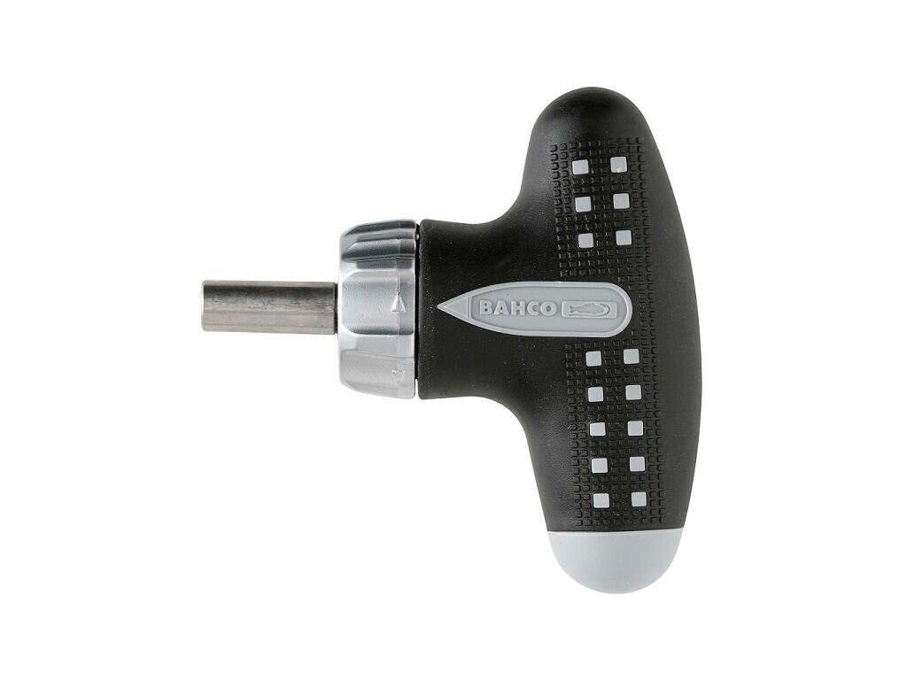 Šroubovák ráčnový 1/4" krátký s T-rukojetí 95/68mm, 165g - BA-808050TS