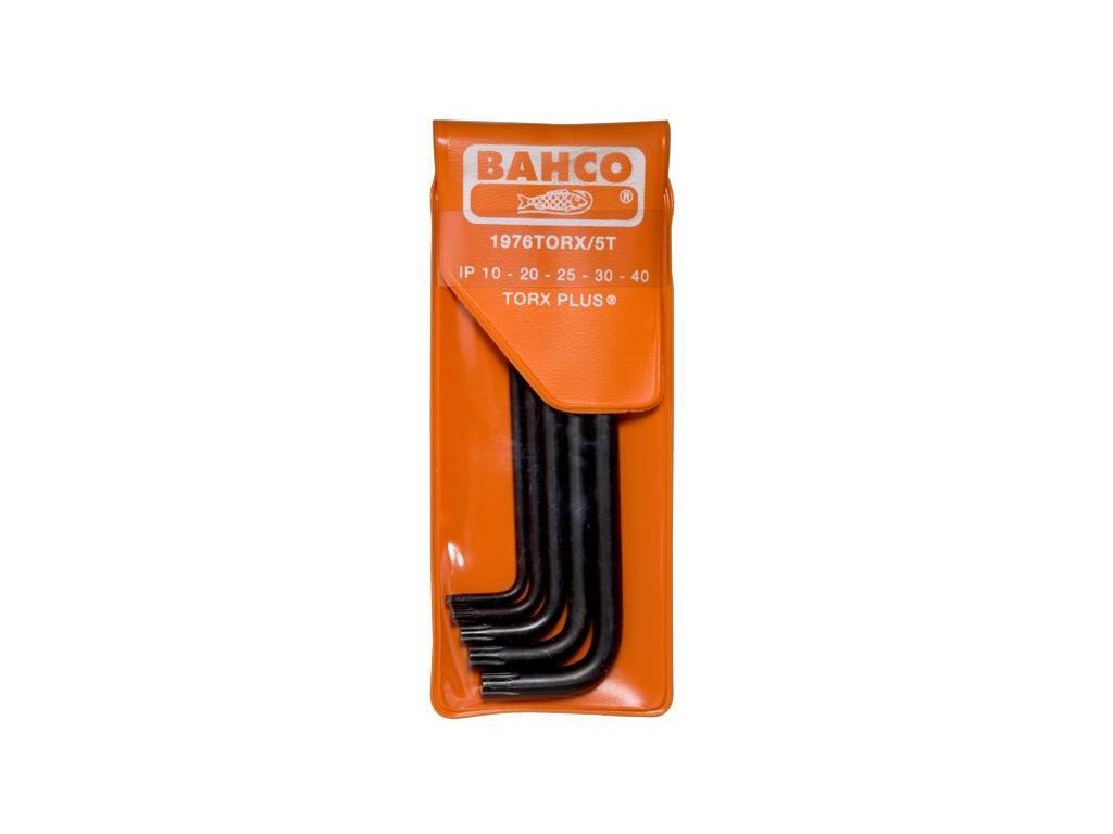 Sada imbusových klíčů na šrouby s drážkou TORX PLUS®, černých, 5ks - BA-1976TORX/5T