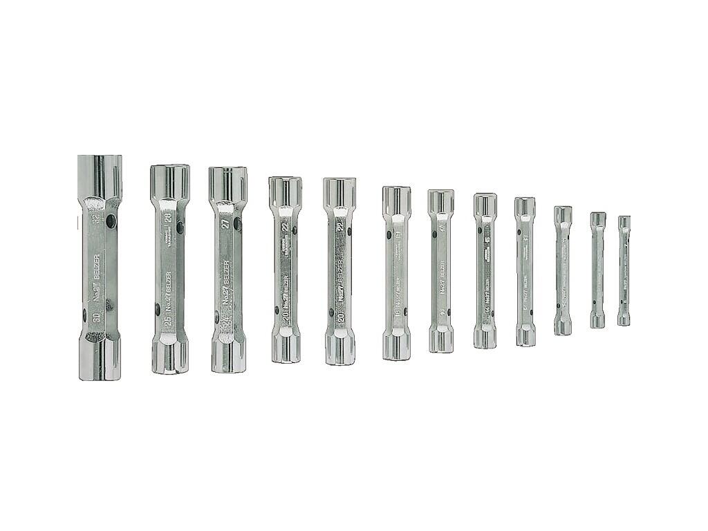 Sada oboustranných nástrčných klíčů v kartonovém boxu 6dílná - BA-27M/6