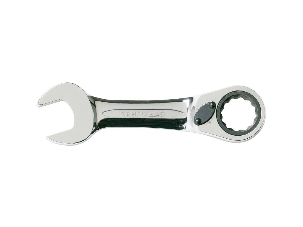 Klíč ráčnový očkoplochý zkrácený metrický 19mm, délka 139mm  b1 - BA-10RM-19