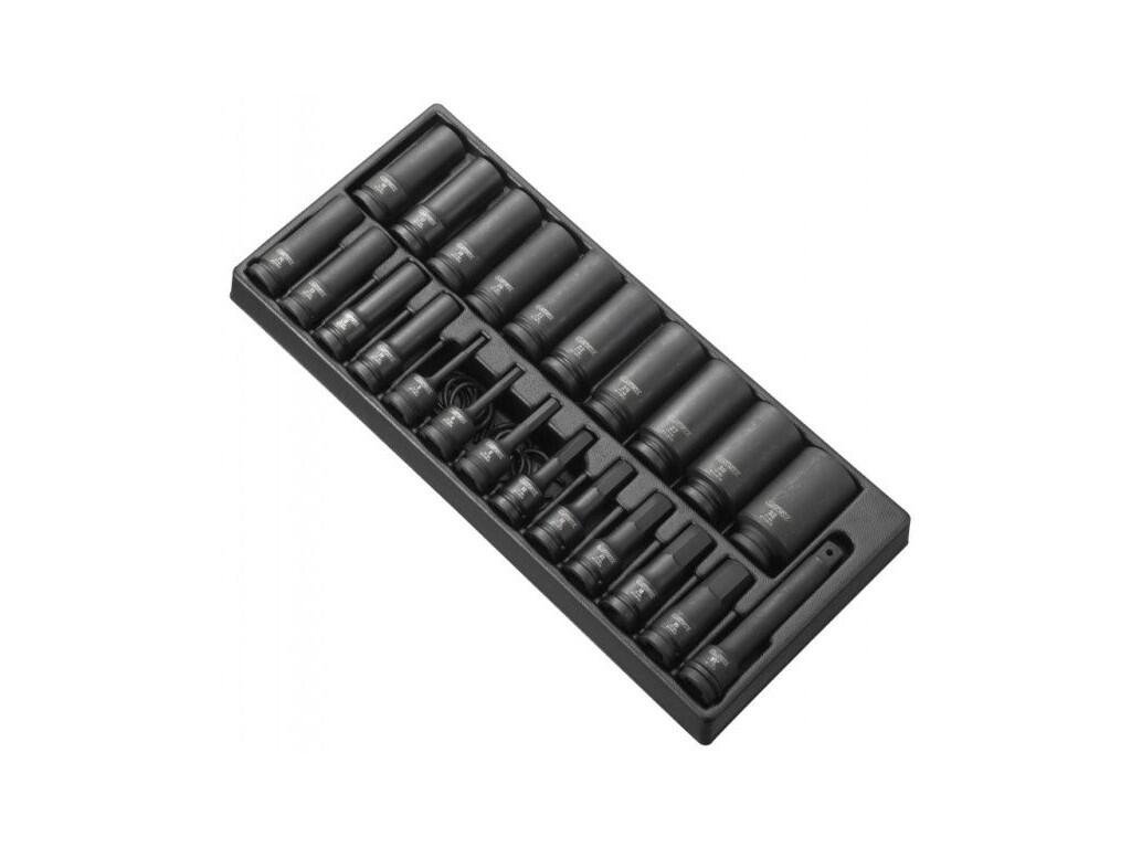 Prázdný modul pro 1/2" prodloužených rázových hlavic E041644 - TNE041645
