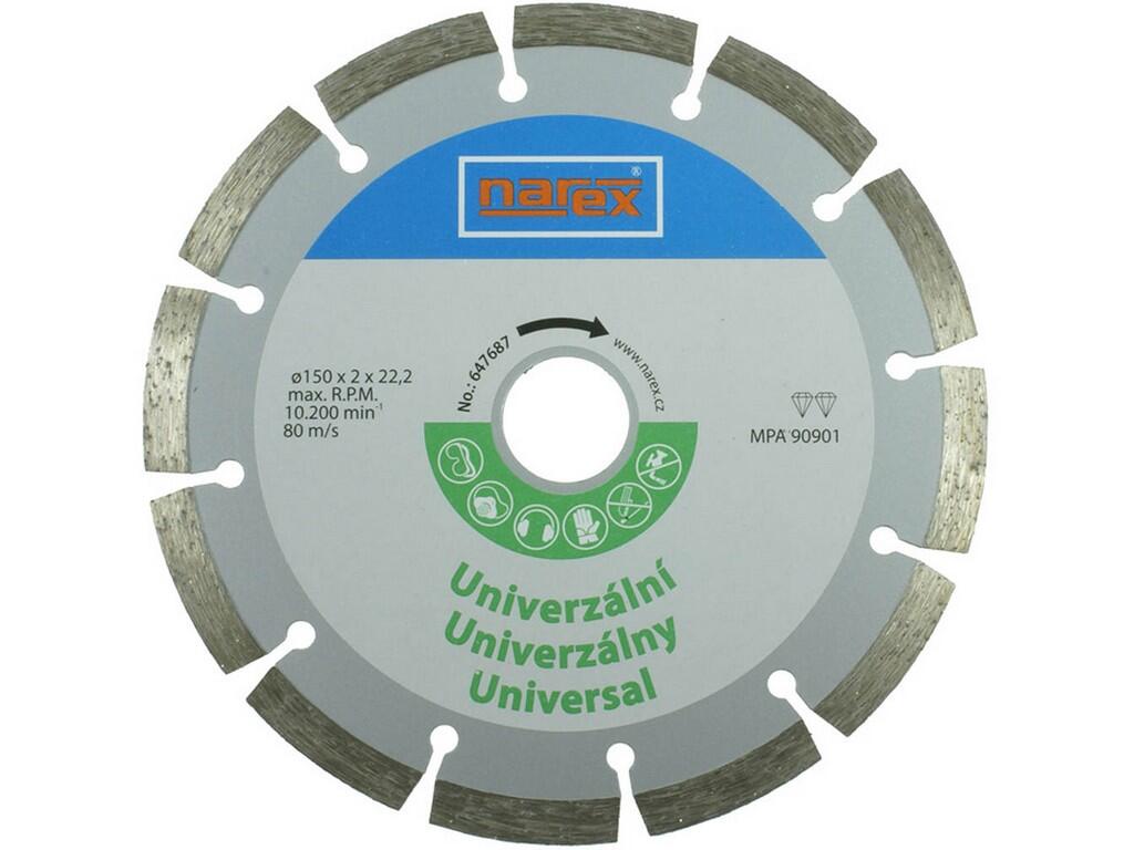 Diamantový řezný kotouč - univerzální sintrovaný 150x22,2mm - 00647687