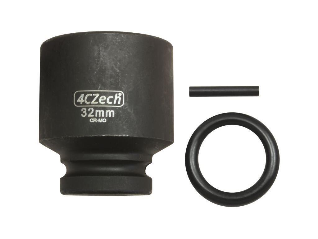 1/2" Hlavice průmyslová Drive 24 mm CrMo+trn,o-kroužek - 4CZ-P121-05-24