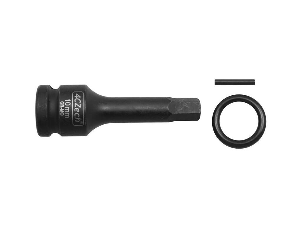 1/2" Hlavice průmyslová zástrčná 6HR 10 mm (délka 75 mm)+trn,o-kroužek - 4CZ-P122-02-10