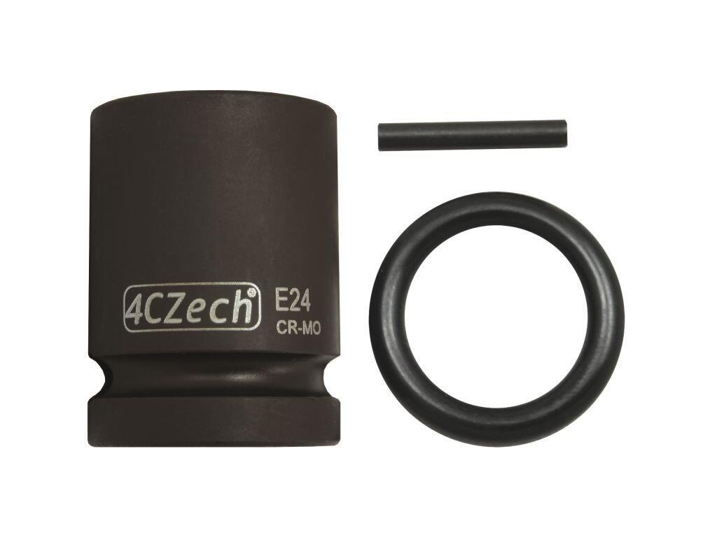 1/2" Hlavice průmyslová TORX E20+trn,o-kroužek - 4CZ-P121-04-20