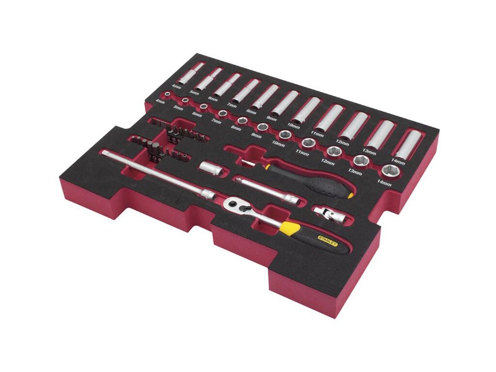 FatMax T-STAK 48-dílná 1/4" sada hlavic - ST-FMHT0-74295