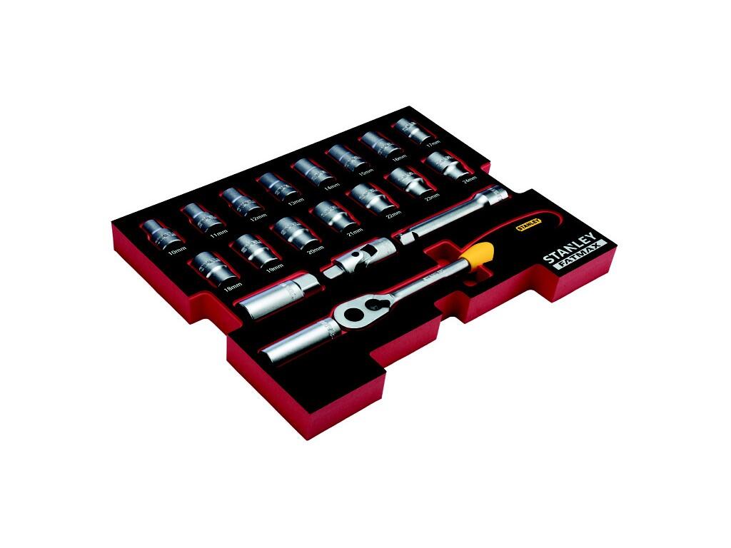 FatMax T-STAK 20-dílná 1/2" sada hlavic - ST-FMHT0-74297