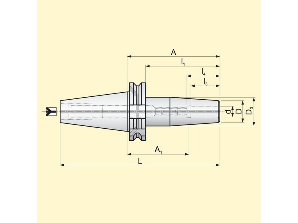 Upínání 86028151 / 7225380 69871-SC N1 -N- pro držáky/upínače - PM-69871-50ADB-SC-32-100
