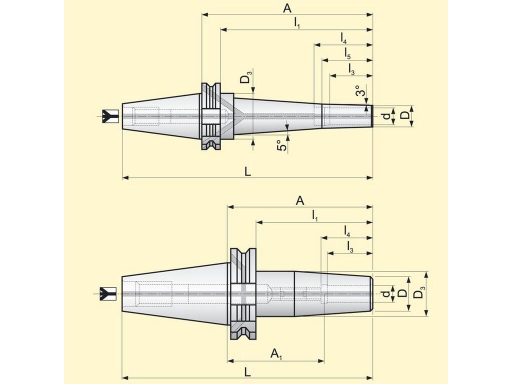 Upínání 86028177 / 7225406 69871-SC-C N1 -N- pro držáky/upínače - PM-69871-40ADB-SC-16-080-C