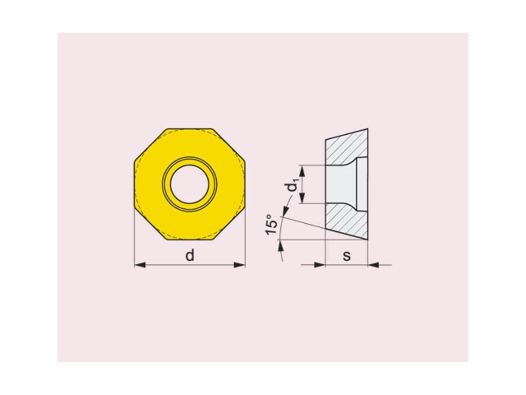 Frézovací VBD ostatní + vrtací 80030111 / 7447915 ODEW 06 G4 -S- PRAMET - PM-ODEW-0605ZZN-M8330