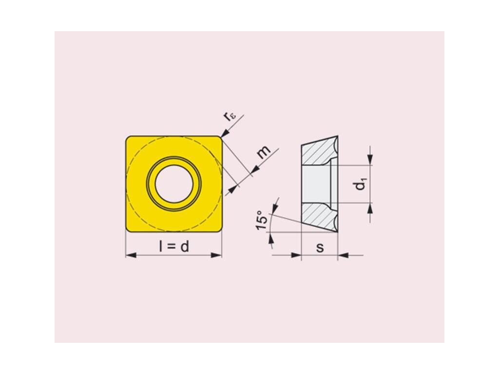 Frézovací VBD ostatní + vrtací 80030156 / 7447973 SDEX 09 G4 -S- PRAMET - PM-SDEX-090308FN-74-M8330