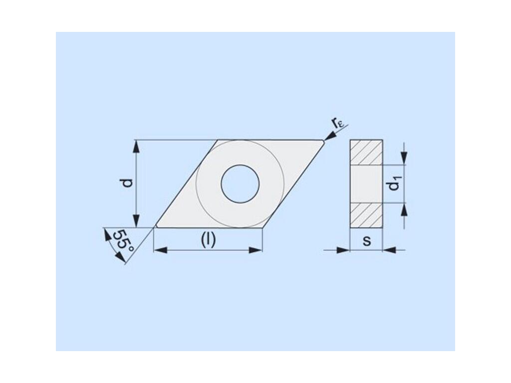Soustružnické VBD negativní 80026259 / 6922793 DNMA A1 -S- PRAMET - PM-DNMA-150604-T5315