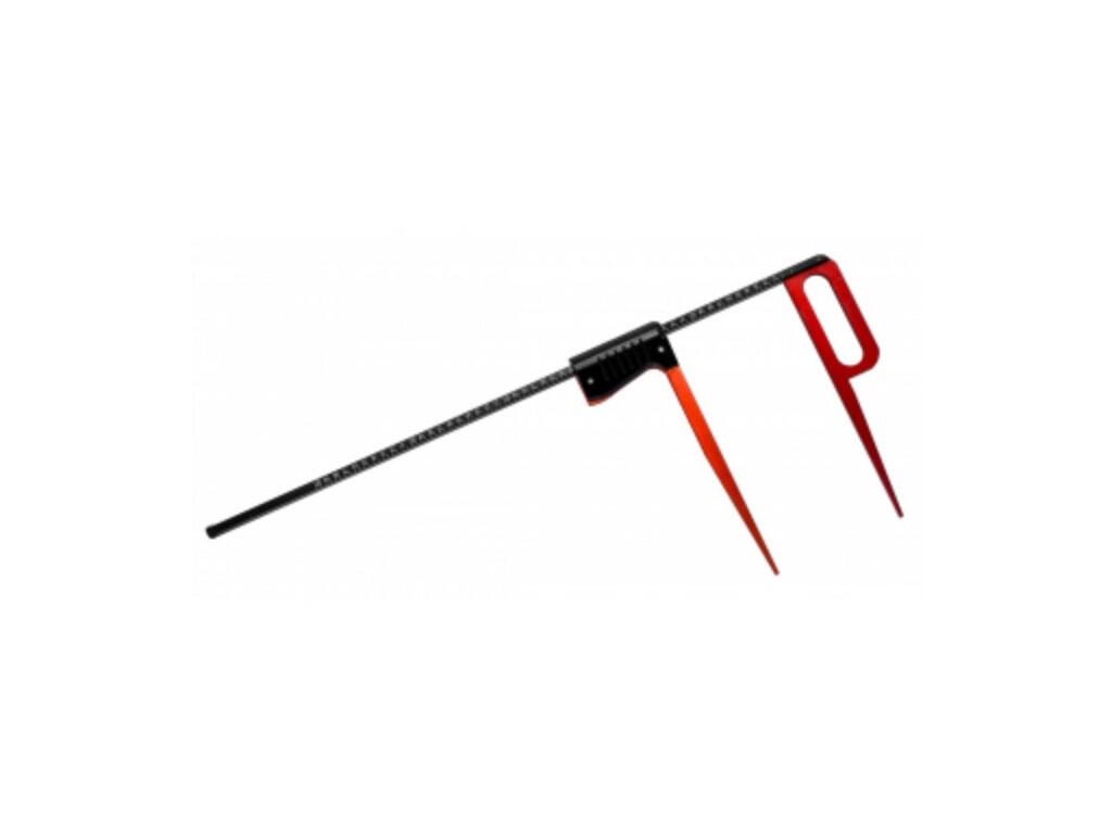 Lesnická průměrka 800/410 mm s permanentní brzdou a stupnicí s laserovým popisem (dělení 5mm) RED&BLACK LINE KINEX - KI1162-05-080