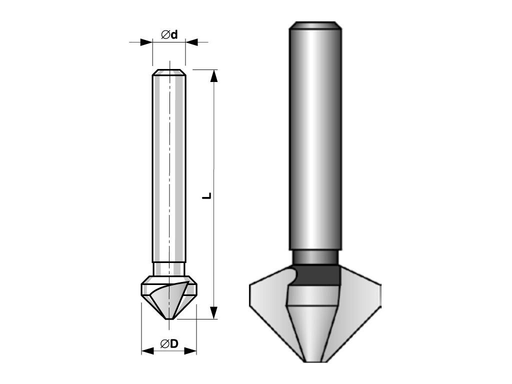 KUZELOVY ZAHL. TRIBRITY DIN 335 C D40 VA-HSSE OX - BU798-400