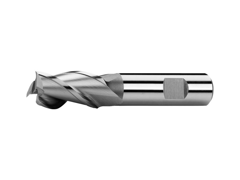 Fréza válcová čelní Ø3x8x52, Z3, DIN 844K, HSSCo8 ,W - ZPS-110418-030