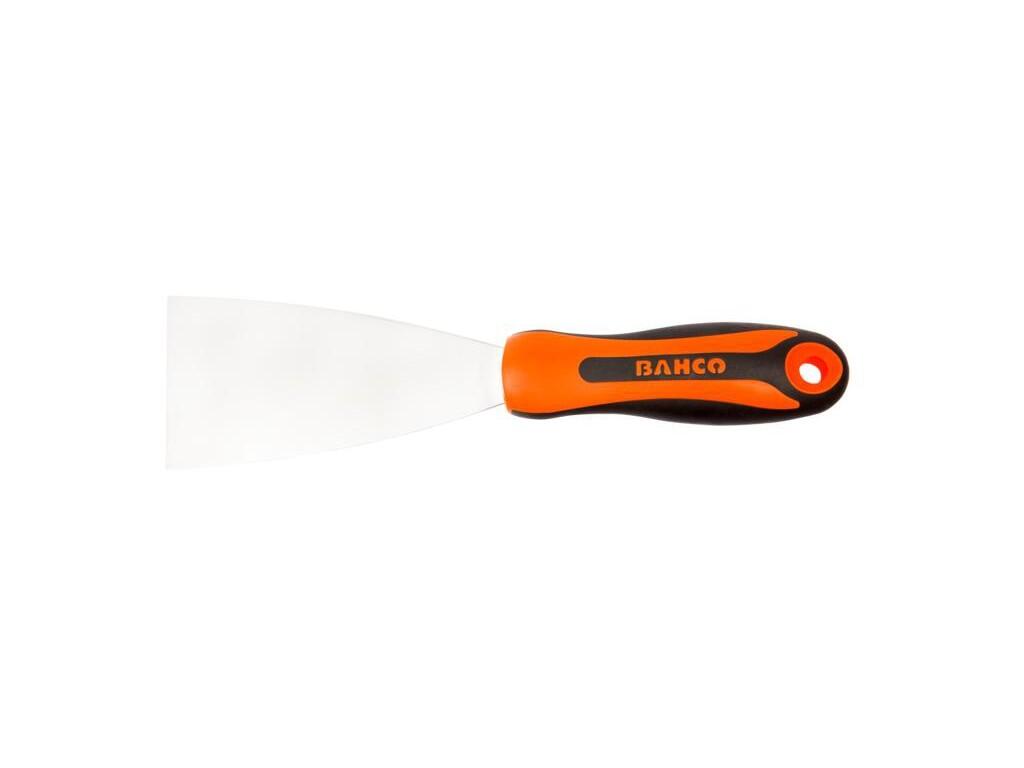 Špachtle nerezová s dvousložkovou rukojetí 80mm, L=215mm - BA-216100080