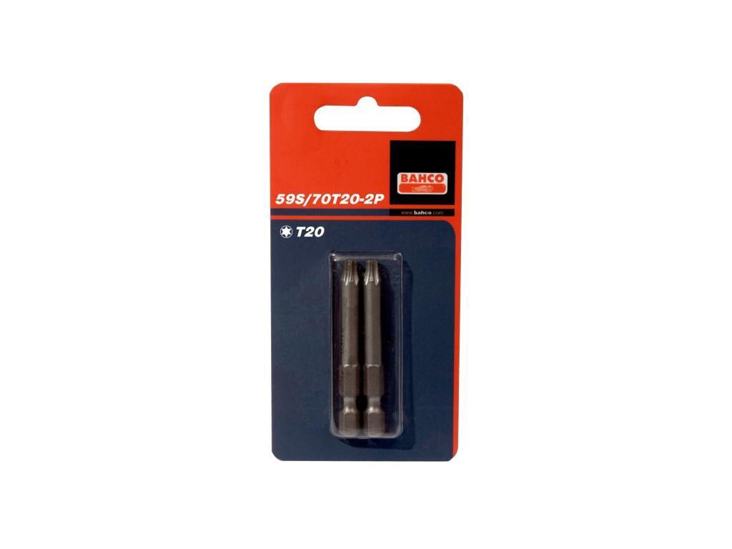 Bit 1/4" 70mm TORX T40, 42g, balení 2ks - BA-59S/70T40-2P