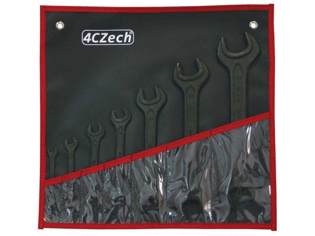 7dílná sada klíčů DIN 895 ve vinylovém pouzdře (5,5x7/8x10/11x12/13x17/16x18/19x22/24x27mm) - 4CZ-895-507A