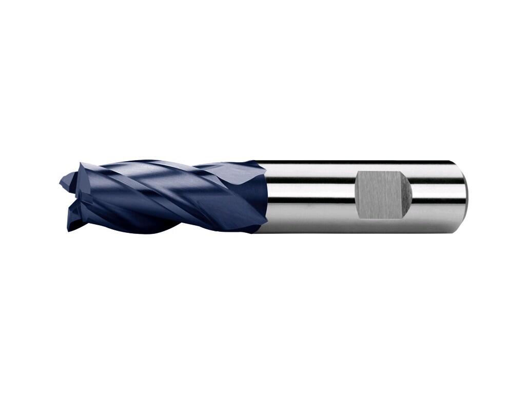 Fréza válcová čelní Ø2,5x8x52, Z3, DIN 844K, HSSCo8 ,TiAlN,N - ZPS-120518-025-TIALN