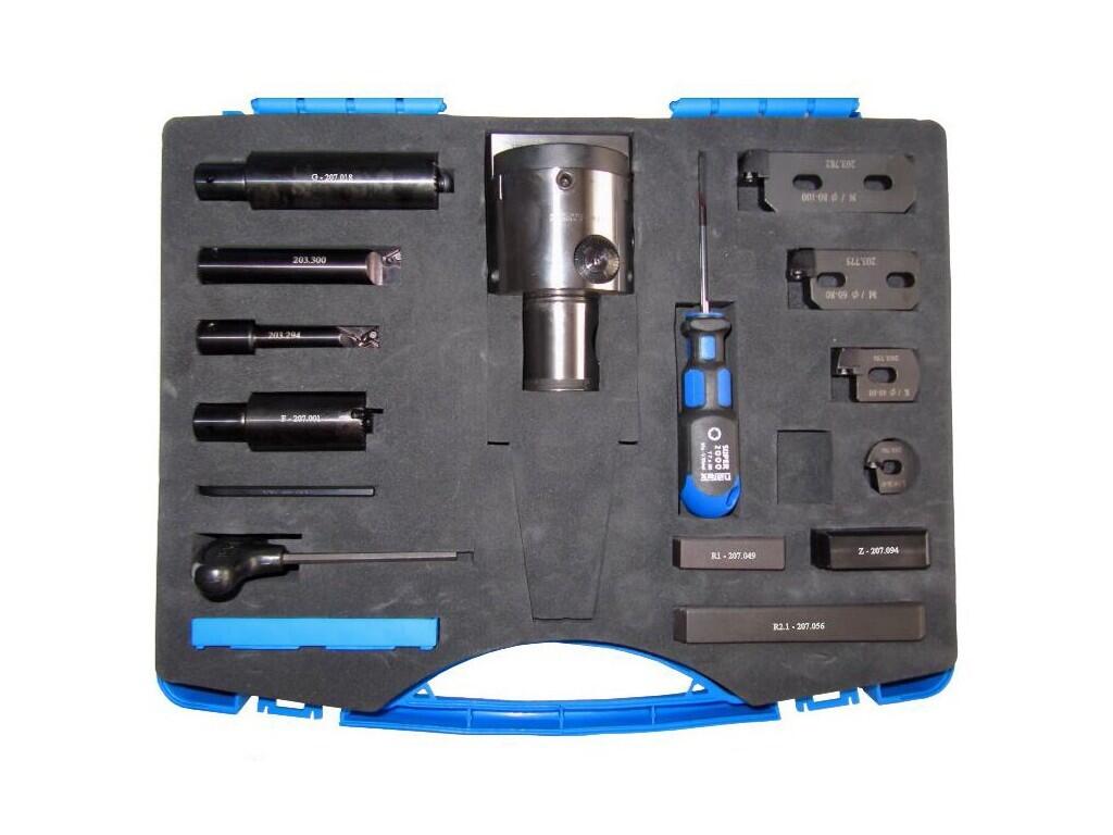 205bh-150 Ø 10-150 mm (set) MSK-AD34 Sada s příslušenstvím pro vyměnitelné destičky ISO TPGT080202 - přesná vyvrtávací hlava - MT205519
