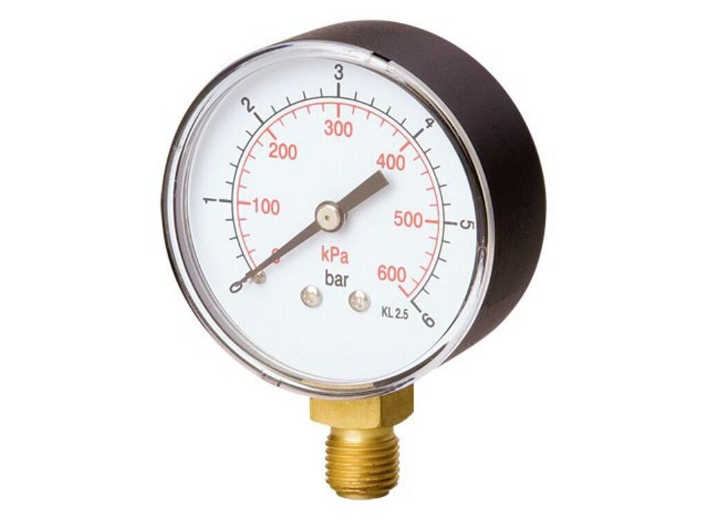 Manometr MS 63mm 1/4" 0-25bar - VSK-MS04-16
