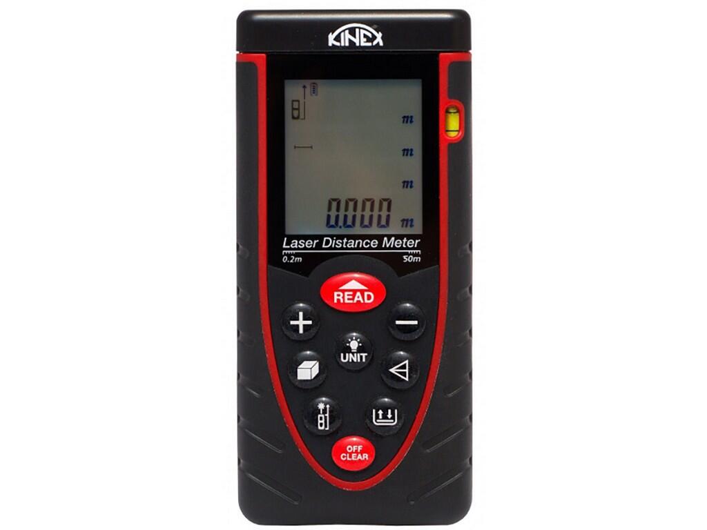 Dálkoměr laserový PROFESIONAL 50 m +/- 2 mm KINEX - KI9040-02-050